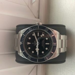 Tudor Heritage Black Bay Blue Watch Ref 79230